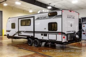 2027 Forest River Cherokee Grey Wolf Black Label 23DBHBL Bunkhouse Travel Trailer Exterior Image