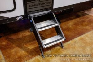 2027 Forest River Cherokee Grey Wolf Black Label 23DBHBL Bunkhouse Travel Trailer Exterior Image