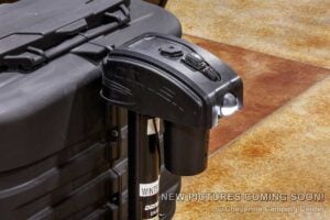 2027 Forest River Cherokee Grey Wolf Black Label 23DBHBL Bunkhouse Travel Trailer Exterior Image