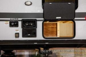 2027 Forest River Cherokee Grey Wolf Black Label 23DBHBL Bunkhouse Travel Trailer Exterior Image