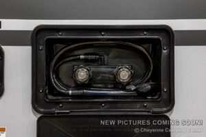 2027 Forest River Cherokee Grey Wolf Black Label 23DBHBL Bunkhouse Travel Trailer Exterior Image
