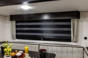 2027 Forest River Cherokee Grey Wolf Black Label 23DBHBL Bunkhouse Travel Trailer Interior Image