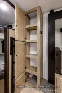2027 Forest River Cherokee Grey Wolf Black Label 23DBHBL Bunkhouse Travel Trailer Interior Image