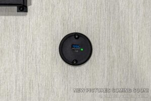 2027 Forest River Cherokee Grey Wolf Black Label 23DBHBL Bunkhouse Travel Trailer Interior Image