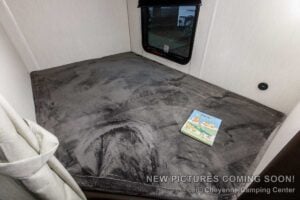 2027 Forest River Cherokee Grey Wolf Black Label 23DBHBL Bunkhouse Travel Trailer Interior Image