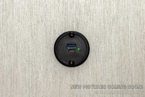 2027 Forest River Cherokee Grey Wolf Black Label 23DBHBL Bunkhouse Travel Trailer Interior Image