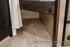 2027 Forest River Cherokee Grey Wolf Black Label 23DBHBL Bunkhouse Travel Trailer Interior Image