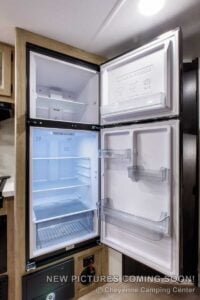 2027 Forest River Cherokee Grey Wolf Black Label 23DBHBL Bunkhouse Travel Trailer Interior Image