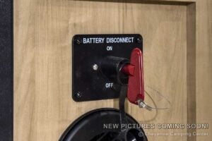 2027 Forest River Cherokee Grey Wolf Black Label 23DBHBL Bunkhouse Travel Trailer Interior Image