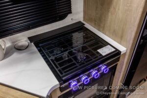 2027 Forest River Cherokee Grey Wolf Black Label 23DBHBL Bunkhouse Travel Trailer Interior Image