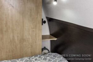 2027 Forest River Cherokee Grey Wolf Black Label 23DBHBL Bunkhouse Travel Trailer Interior Image