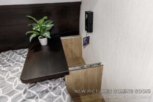 2027 Forest River Cherokee Grey Wolf Black Label 23DBHBL Bunkhouse Travel Trailer Interior Image