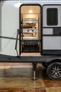 2026 Forest River Flagstaff Super Lite 26SFK Front Kitchen Couples Travel Trailer Exterior Image