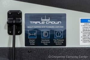 2026 Forest River Flagstaff Super Lite 26SFK Front Kitchen Couples Travel Trailer Exterior Image