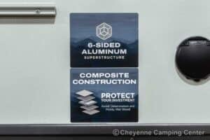 2026 Forest River Flagstaff Super Lite 26SFK Front Kitchen Couples Travel Trailer Exterior Image