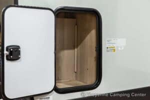 2026 Forest River Flagstaff Super Lite 26SFK Front Kitchen Couples Travel Trailer Exterior Image