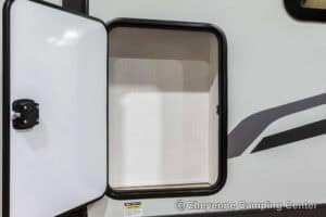 2026 Forest River Flagstaff Super Lite 26SFK Front Kitchen Couples Travel Trailer Exterior Image