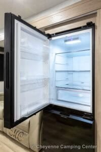 2026 Forest River Flagstaff Super Lite 26SFK Front Kitchen Couples Travel Trailer Interior Image