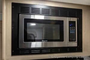 2026 Forest River Flagstaff Super Lite 26SFK Front Kitchen Couples Travel Trailer Interior Image