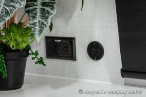 2026 Forest River Flagstaff Super Lite 26SFK Front Kitchen Couples Travel Trailer Interior Image