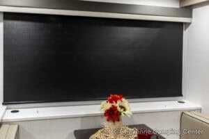 2026 Forest River Flagstaff Super Lite 26SFK Front Kitchen Couples Travel Trailer Interior Image