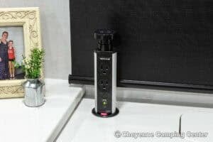 2026 Forest River Flagstaff Super Lite 26SFK Front Kitchen Couples Travel Trailer Interior Image