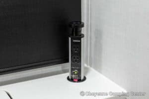 2026 Forest River Flagstaff Super Lite 26SFK Front Kitchen Couples Travel Trailer Interior Image