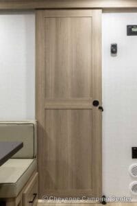 2026 Forest River Flagstaff Super Lite 26SFK Front Kitchen Couples Travel Trailer Interior Image