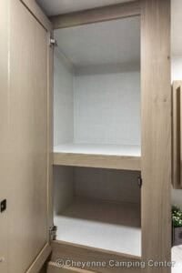 2026 Forest River Flagstaff Super Lite 26SFK Front Kitchen Couples Travel Trailer Interior Image