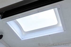 2026 Forest River Flagstaff Super Lite 26SFK Front Kitchen Couples Travel Trailer Interior Image