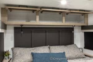 2026 Forest River Flagstaff Super Lite 26SFK Front Kitchen Couples Travel Trailer Interior Image