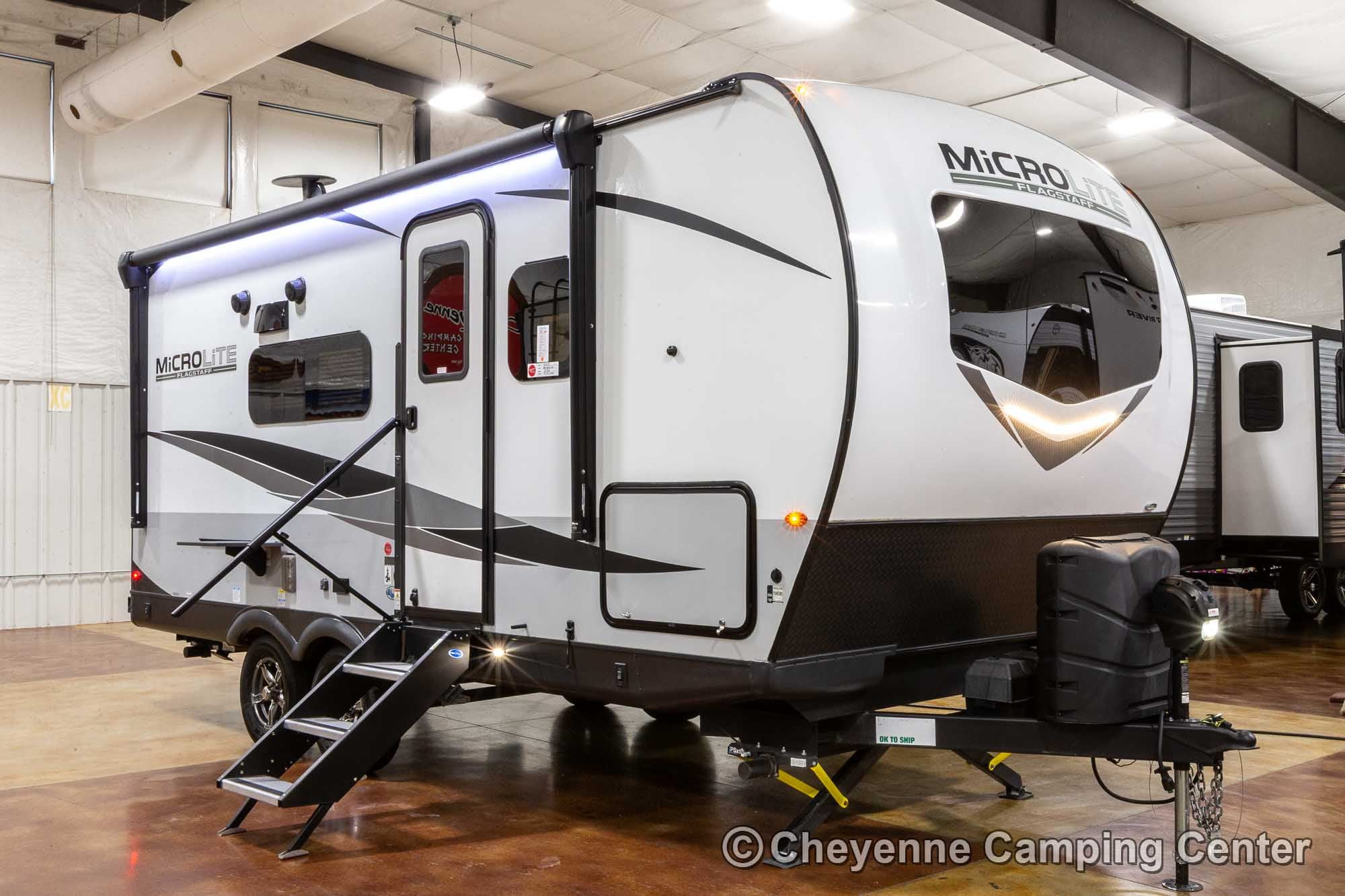 2023 Forest River Flagstaff Micro Lite 21DS Used Couples Travel Trailer Enterior Image