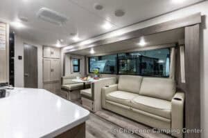 2026 Coachmen Catalina Legacy Edition 243RBS Couples Travel Trailer Interior Image