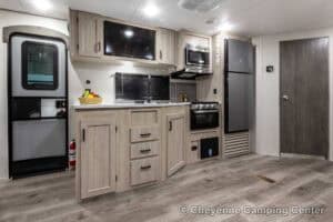 2026 Coachmen Catalina Legacy Edition 243RBS Couples Travel Trailer Interior Image