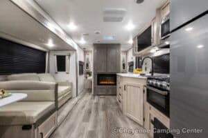 2026 Coachmen Catalina Legacy Edition 243RBS Couples Travel Trailer Interior Image
