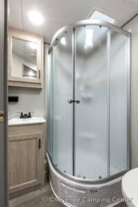 2026 Coachmen Catalina Legacy Edition 243RBS Couples Travel Trailer Interior Image