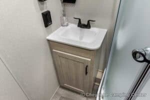 2026 Coachmen Catalina Legacy Edition 243RBS Couples Travel Trailer Interior Image