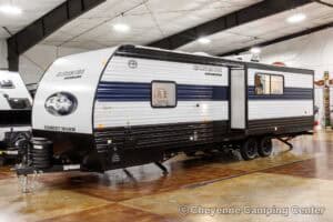 2026 Forest River Cherokee Grey Wolf 27LH Rear Living Travel Trailer Exterior Image