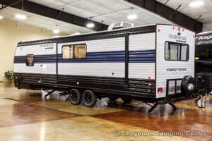 2026 Forest River Cherokee Grey Wolf 27LH Rear Living Travel Trailer Exterior Image