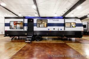 2026 Forest River Cherokee Grey Wolf 27LH Rear Living Travel Trailer Exterior Image