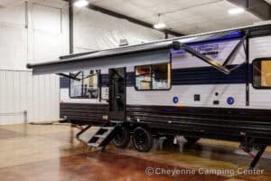 2026 Forest River Cherokee Grey Wolf 27LH Rear Living Travel Trailer Exterior Image