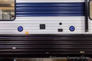 2026 Forest River Cherokee Grey Wolf 27LH Rear Living Travel Trailer Exterior Image