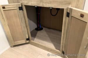 2026 Forest River Cherokee Grey Wolf 27LH Rear Living Travel Trailer Interior Image