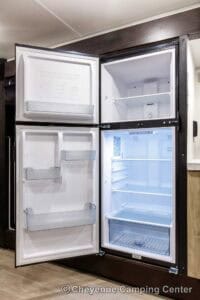 2026 Forest River Cherokee Grey Wolf 27LH Rear Living Travel Trailer Interior Image