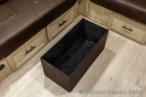 2026 Forest River Cherokee Grey Wolf 27LH Rear Living Travel Trailer Interior Image