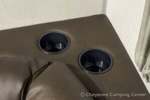 2026 Forest River Cherokee Grey Wolf 27LH Rear Living Travel Trailer Interior Image