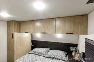 2026 Forest River Cherokee Grey Wolf 27LH Rear Living Travel Trailer Interior Image