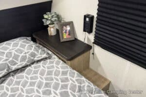 2026 Forest River Cherokee Grey Wolf 27LH Rear Living Travel Trailer Interior Image