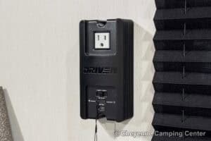 2026 Forest River Cherokee Grey Wolf 27LH Rear Living Travel Trailer Interior Image