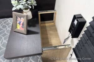 2026 Forest River Cherokee Grey Wolf 27LH Rear Living Travel Trailer Interior Image